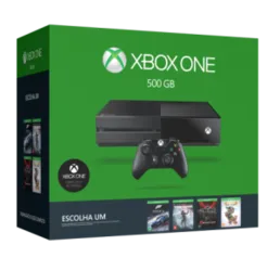 Console Xbox One 500Gb - *Escolha Seu Jogo