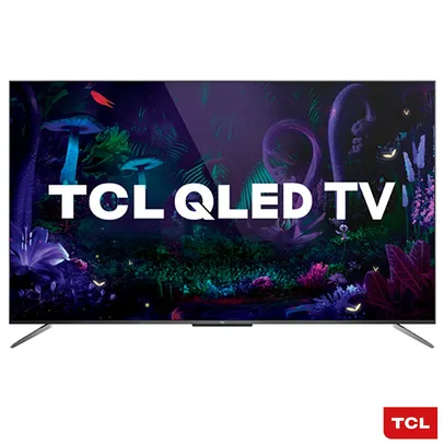 Smart TV TCL QLED Ultra HD 4K 55”- R$2999