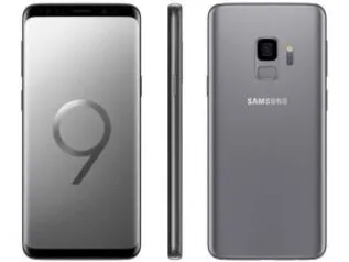 Smartphone Samsung Galaxy S9 128GB Cinza 4G - 4GB RAM Tela 5.8” Câm. 12MP + Câm. Selfie 8MP