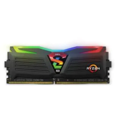 Memória DDR4 Geil Super Luce RGB, 8GB 3000MHZ | R$ 289