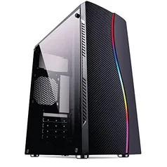 Skill Gaming PC Gamer Roda Tudo AMD A6 3.8GHZ Placa de vídeo Radeon R5 2GB HD 500GB 8GB, Preto, Média, 27345