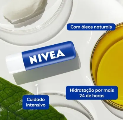 Nivea -  Hidratante Labial (a partir de R$9,50 na compra de 2 unidades)