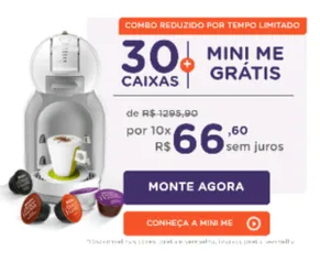 Combos Nescafé Dolce Gusto com Máquinas Grátis e outros