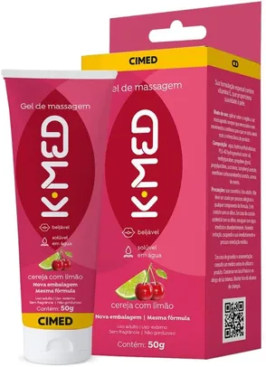 [Recorrência] Cimed K Med Gel Massagem Cereja Limao 50G, Cimed