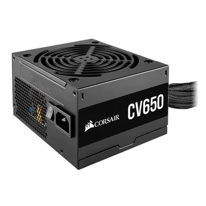 [Novos Usuários] [APP] Fonte Corsair CV Series CV650 80 Plus Bronze 650W, CP-9020236 | R$ 373