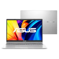 Notebook Asus Vivobook 15 X1500EA-EJ3669W INTEL Core I5 1135G7 8GB 256 GB SSD Tela 15,6&quot; Full HD Windows 11 Prata