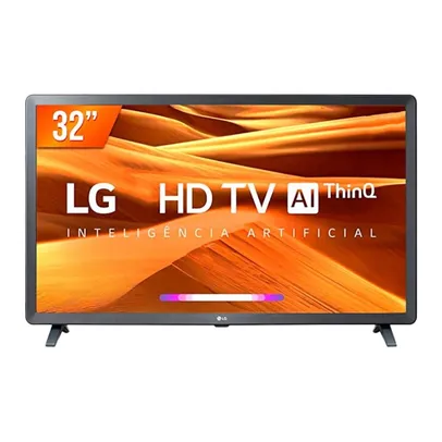 Smart TV LG 32'' LED HD USB HDMI Wi-fi Bluetooth HDR 10 ThinQ Ai Google Assis. Alexa