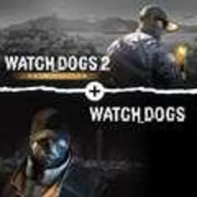 Watch Dogs 1 + Watch Dogs 2 Gold Editions Bundle (Xbox) | R$95