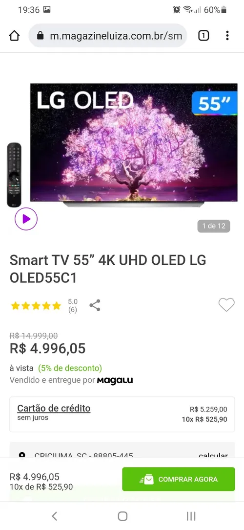 Imagen na descrição da promoção