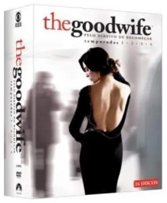 [SARAIVA] DVD Box The Goodwife - Pelo Direito de Recomeçar - 1ª A 4ª Temporada - 24 Discos - R$ 119,90