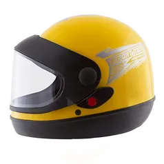 [Prime] Pro Tork Capacete Sport Moto 60 Amarelo