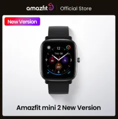 Smartwatch Amazfit GTS 2 Mini nova versão com GPS, tela Amoled, Alexa
