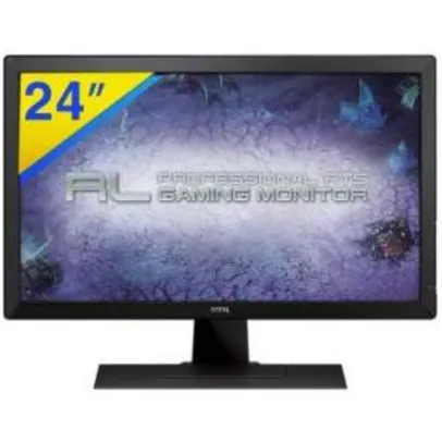 [Ricardo Eletro] Monitor Gamer Full HD 24" LED - Tempo de Resposta 1ms  - BenQ RL2455HM - R$949