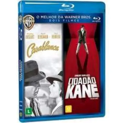 [Americanas] Blu-Ray - Dose Dupla - Casablanca + Cidadão Kane (Duplo) R$9,99