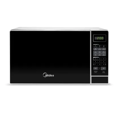 Forno Micro-Ondas Midea 20 Litros Branco e Preto 220V