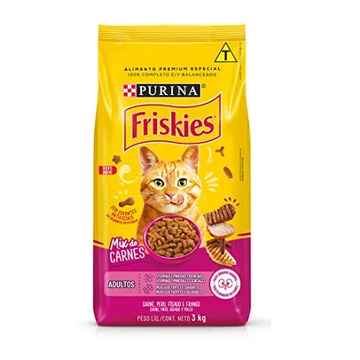 Purina Friskies Friskies Seleção Saborosa Mix Carne 3Kg