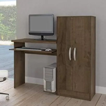 Mesa para Computador com Armário 2 Portas Irlanda Atualle Móveis | R$200