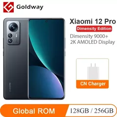 Smartphone Xiaomi 12 Pro - Tela AMOLED 120Hz 2K Bateria 5160mah + Carregador 67W