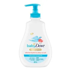 (Leve 3) Sabonete Líquido da Cabeça aos Pés Baby Dove Hidratação Enriquecida 400ml