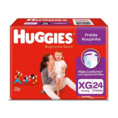 Fralda Huggies Supreme Care Roupinha Xg - 24 Fraldas