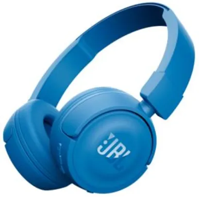 Fone de Ouvido Supra Auricular Com Microfone Bluetooth JBL T450 - R$ 179,10