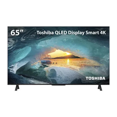 (AME R$2556) Smart TV 65 Toshiba QLED 4K Superslim - TB027M