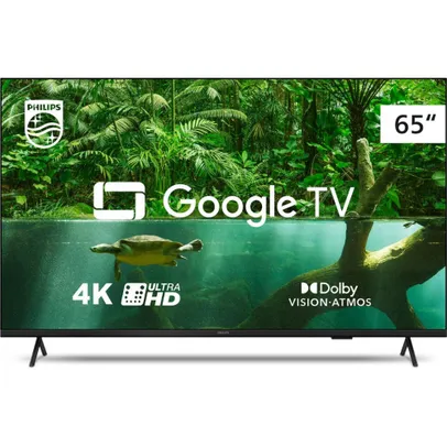 Smart TV 65 Philips 4K 65PUG7408 Google TV Bluetooth