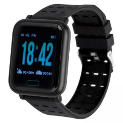 Monitor Cardíaco Relógio Inteligente Oxer Oxwatch WearFit | R$ 126