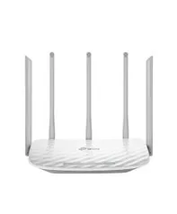 Roteador Wireless Tp-link 5 Antenas Dual Band Ac 1350 Archer C60 | R$290