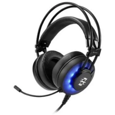 Headset Gamer Sharkoon SGH2 Led Azul USB | R$ 136