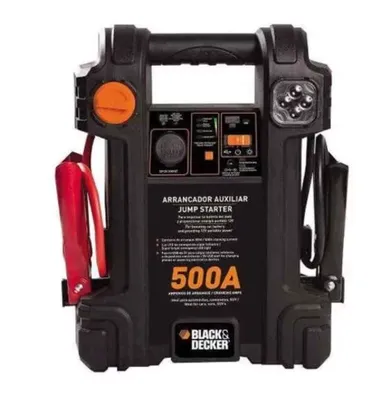 Auxiliar De Partida 12v 500a Bivolt Js500s-br Black Decker