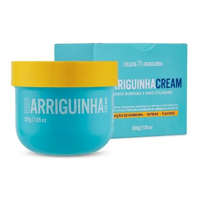 Barriguinha Cream: Creme Redutor de medidas | Creme Firmador - Com Mentol 200ml (PRIME)