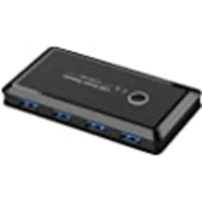 USB 3.0 Selector de teclado Printer Scanner One-botão Dispositivo Switcher com 4 portas USB :