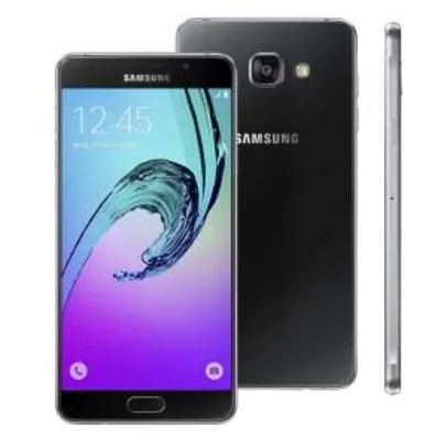 [Casas Bahia] Smartphone Samsung Galaxy A7 2016 Duos SM-A710M/DS Preto Por R$1.584