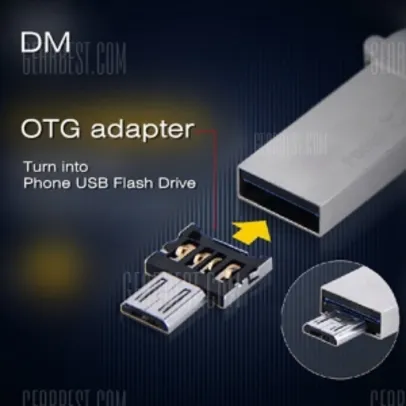 Adaptador USB para Micro USB - Celular - R$ 2