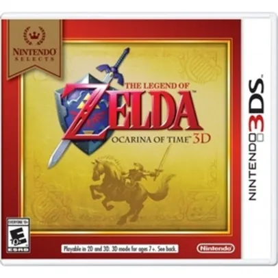 Legend of Zelda: Ocarina of Time 3D - Nintendo 3DS - R$ 73,44