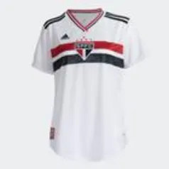 Camisa São Paulo I 22/23 s/n Torcedor Adidas Feminina