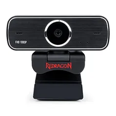 Webcam Gamer e Streamer Redragon Hitman 1080p GW800