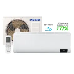 Ar Condicionado Split Inverter Samsung WindFree 18000 BTUs Quente/Frio 220V AR18TSHCBWKNAZ