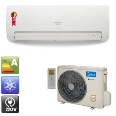 Ar condicionado Midea 12.000 BTUs inverter - R$1500