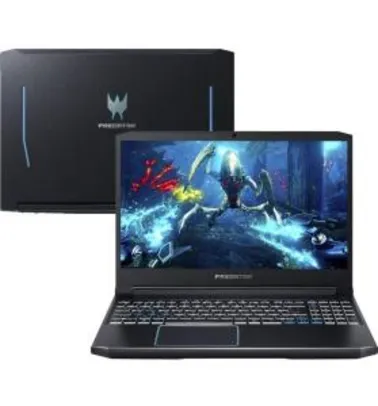 Notebook Gamer Acer 9ª Intel Core I7 16GB (Geforce GTX1660TI com 6GB) 1TB + 128GB SSD 15.6" | R$6480