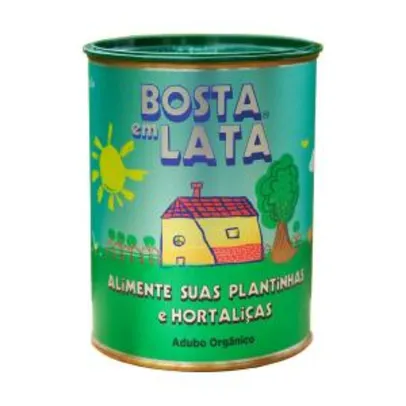 Fertilizante Bosta em Lata 500g