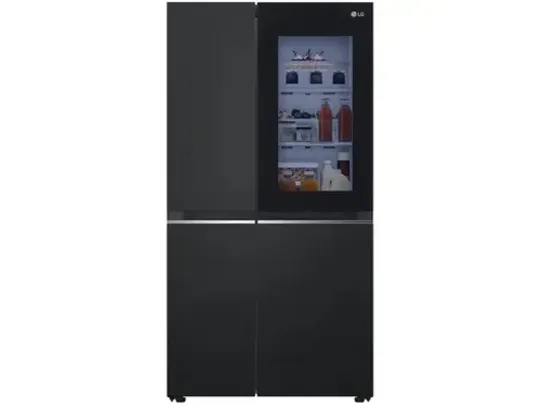 [Cliente Ouro] Geladeira/Refrigerador LG Smart Frost Free Inox - Side by Side Black 647L InstaView GC-V257SQVW