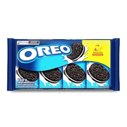 (REC)Biscoito recheado Oreo original multipack 144g