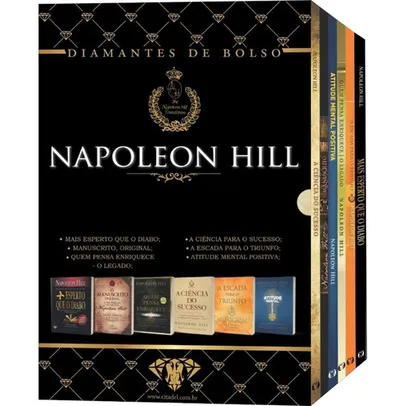 Kit - Napoleon Hill Diamantes De Bolso - 1ª Ed. Exclusivo