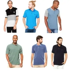 2 CAMISAS POLOS, VÁRIAS AS CORES E TIPOS, LINDAS POR APENAS - R$129