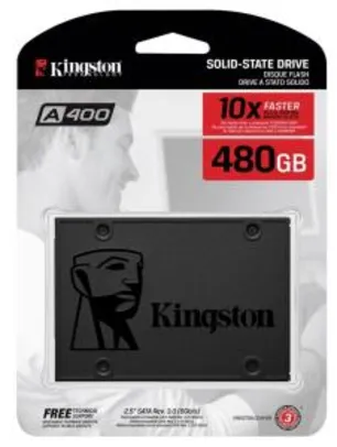 SSD Kingston 480GB A400 | R$332