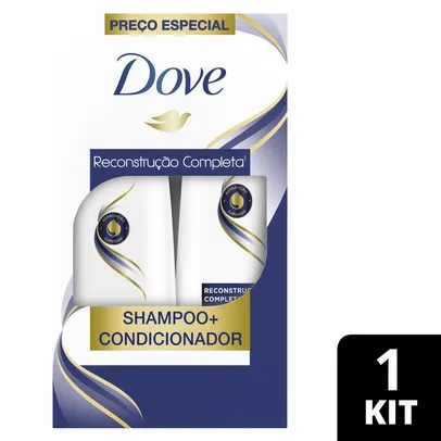 Kit Shampoo 400ml + Condicionador 200ml Dove 