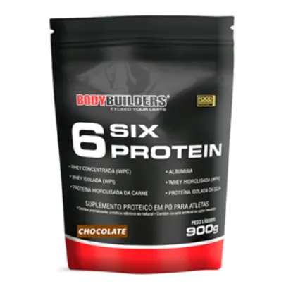 6 Six Protein Refil 900g - Bodybuilders - R$21
