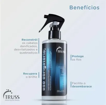 Truss uso obrigatório - Tratamento reconstrutor 260ml